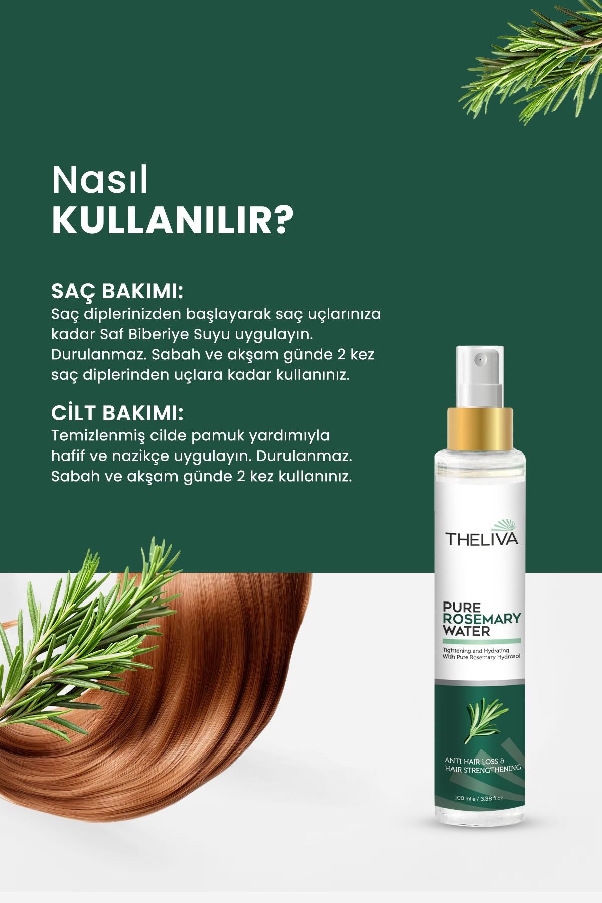 Saç Uzatma Dökülmesine Karşıtı Keratin Saç Bakımı Hızlı Saç Uzatma & Dökülme Karşıtı Kepek Önleyici