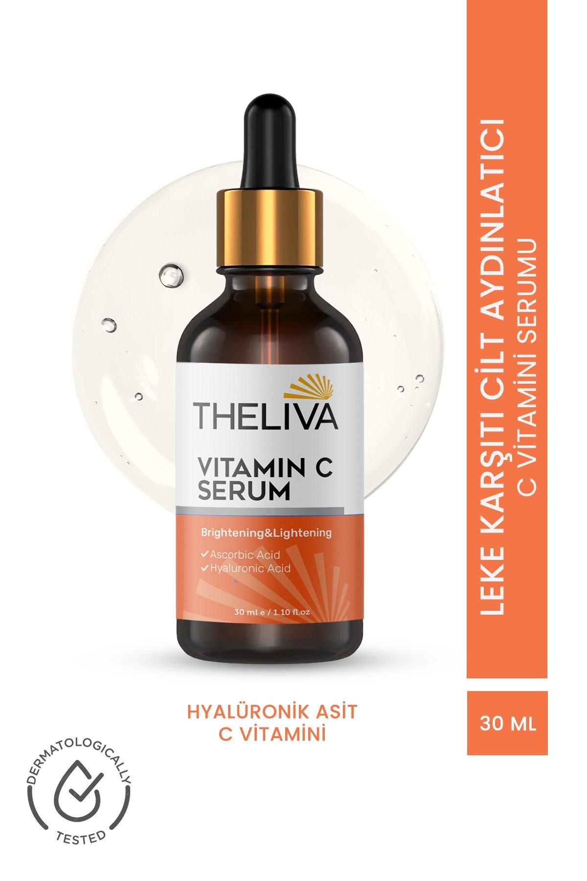 C Vitamini Serum Aydınlatıcı Yüz Temizleme Jeli Siyah Nokta Karşıtı Cilt Bakımı Glikolik Asit Tonik
