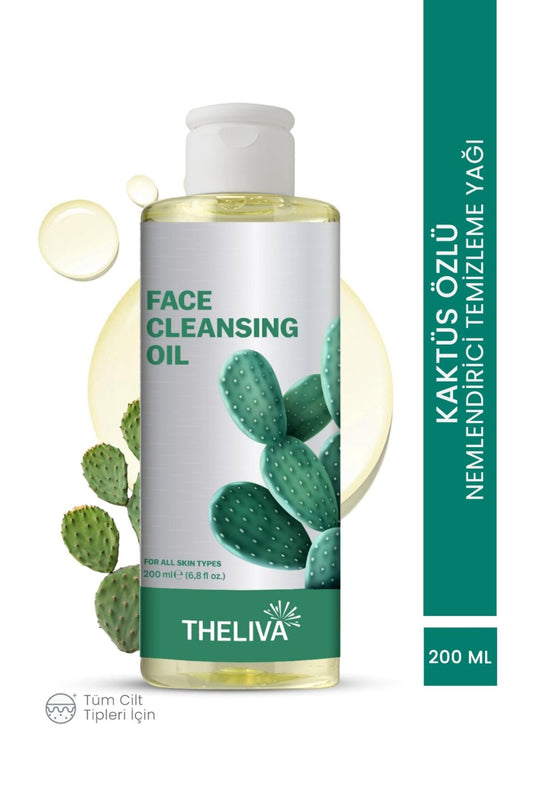 Cactus Extract Makeup Remover Face Cleansing Oil Face and Body Cleansing Oil 200ml Makeup Remover