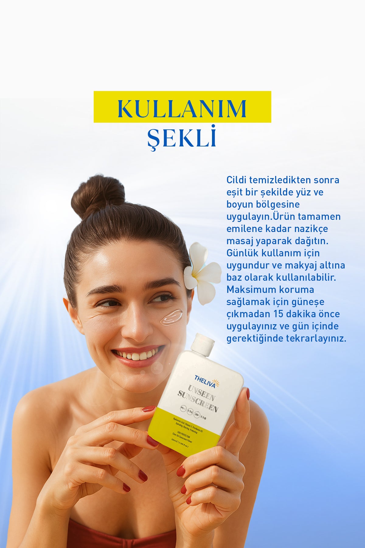 Brightening Moisturizing Transparent Water-Based Makeup Under-Skin Sunscreen for All Skin Types, Body, Face, and SPF 50++
