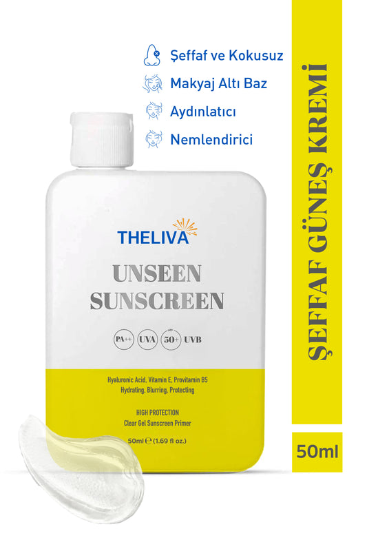 Brightening Moisturizing Transparent Water-Based Makeup Under-Skin Sunscreen for All Skin Types, Body, Face, and SPF 50++