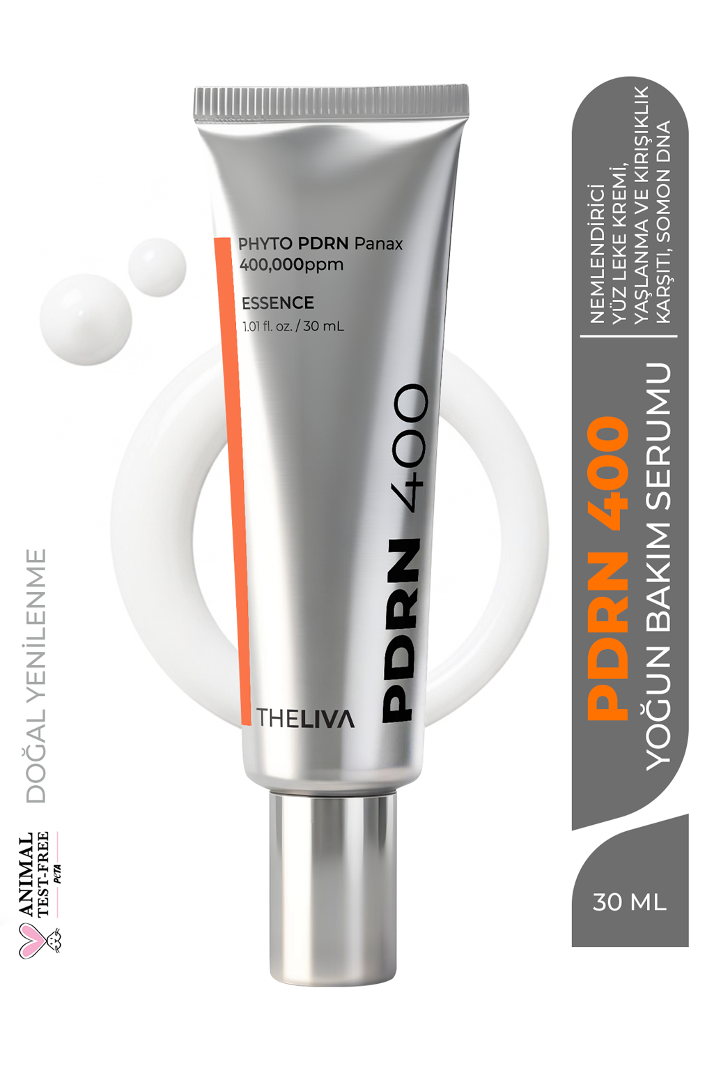 PDRN Aydınlıtıcı Nemlendirici Yüz Leke Kremi, yaşlanma ve kırışıklık karşıtı, Somon dna 30ml