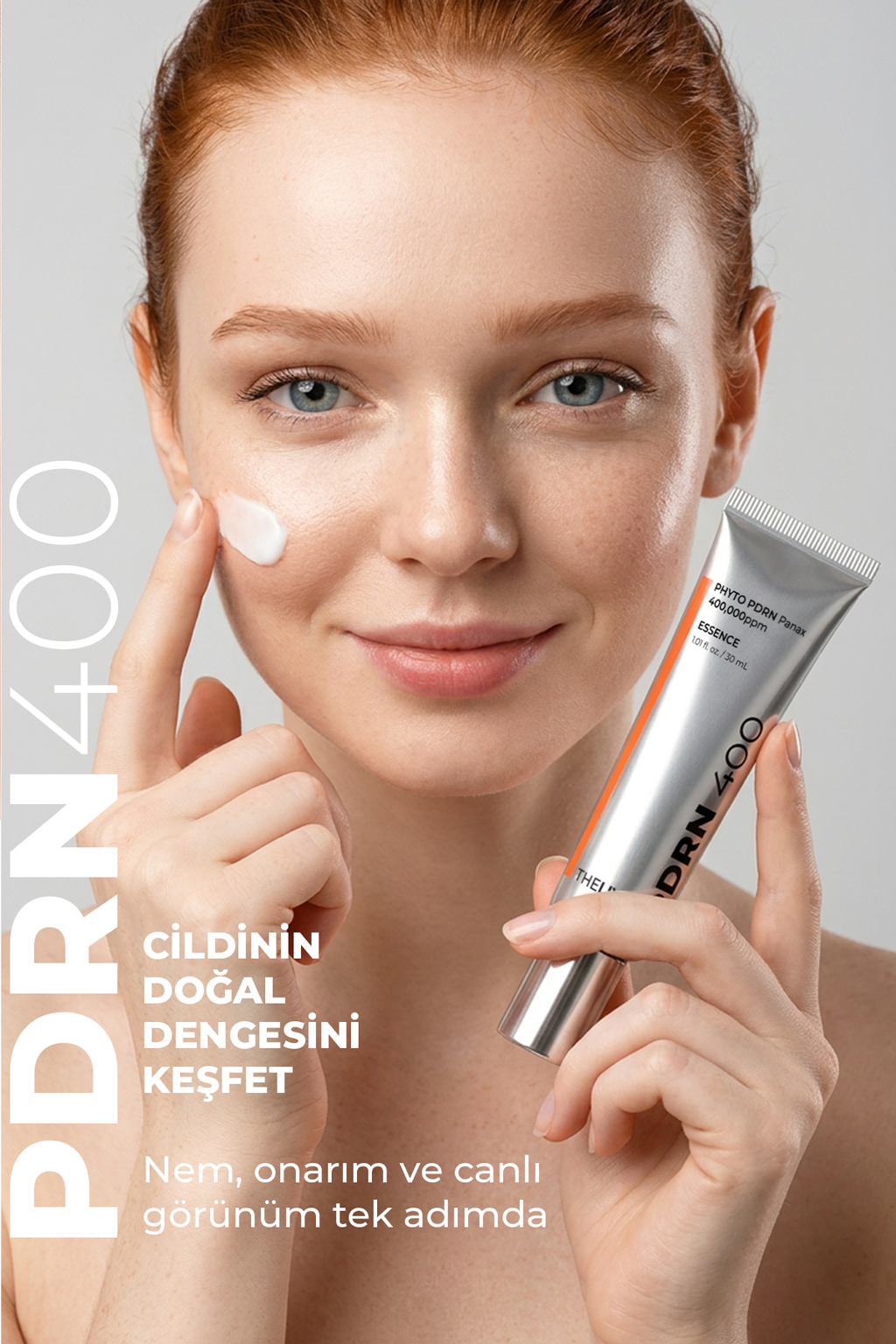 PDRN Aydınlıtıcı Nemlendirici Yüz Leke Kremi, yaşlanma ve kırışıklık karşıtı, Somon dna 30ml