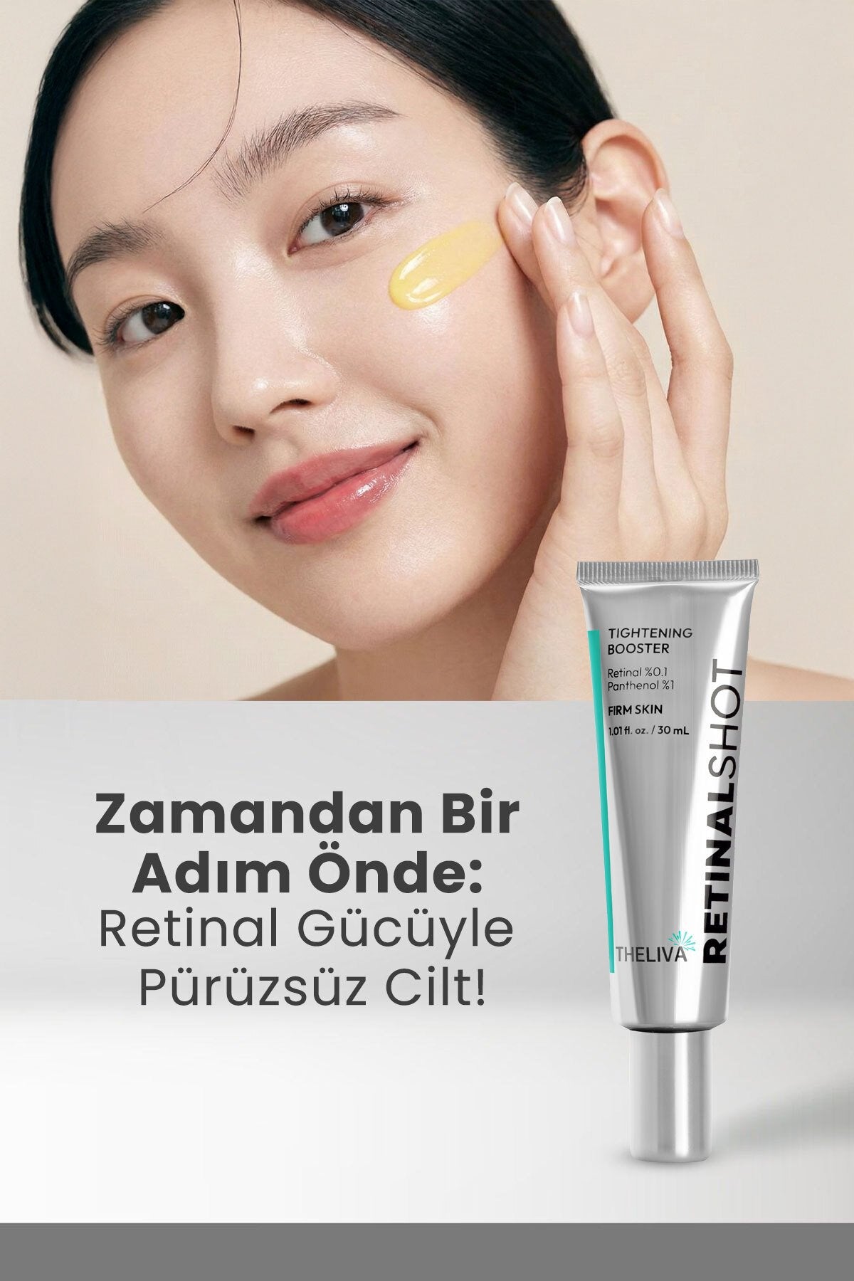 Retinal Shot Tightening Booster Krem, Sıkılaştırıcı Yüz Kremi, Gece Kremi Yenileyici 30 ml - 2 Adet