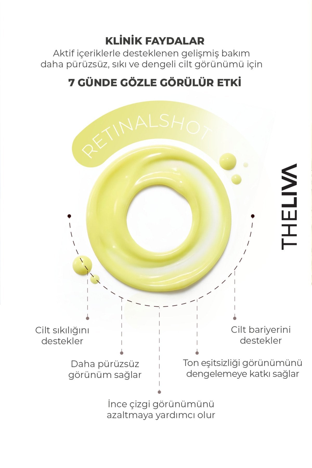 Retinal Shot Tightening Booster Krem, Sıkılaştırıcı Yüz Kremi, Gece Kremi Yenileyici 30 ml