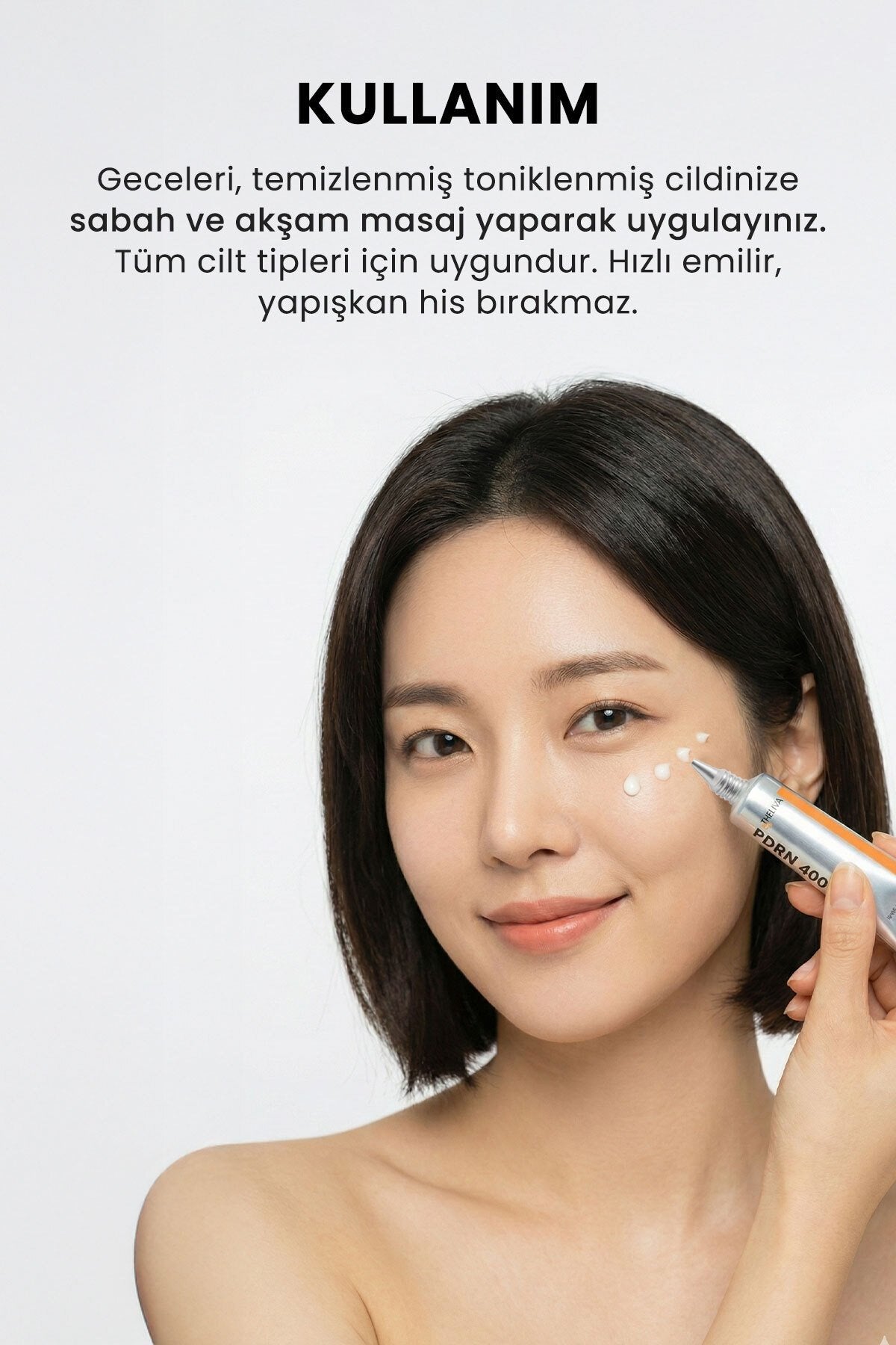 PDRN Aydınlıtıcı Nemlendirici Yüz Leke Kremi, yaşlanma ve kırışıklık karşıtı, Somon dna 30ml -2 Adet