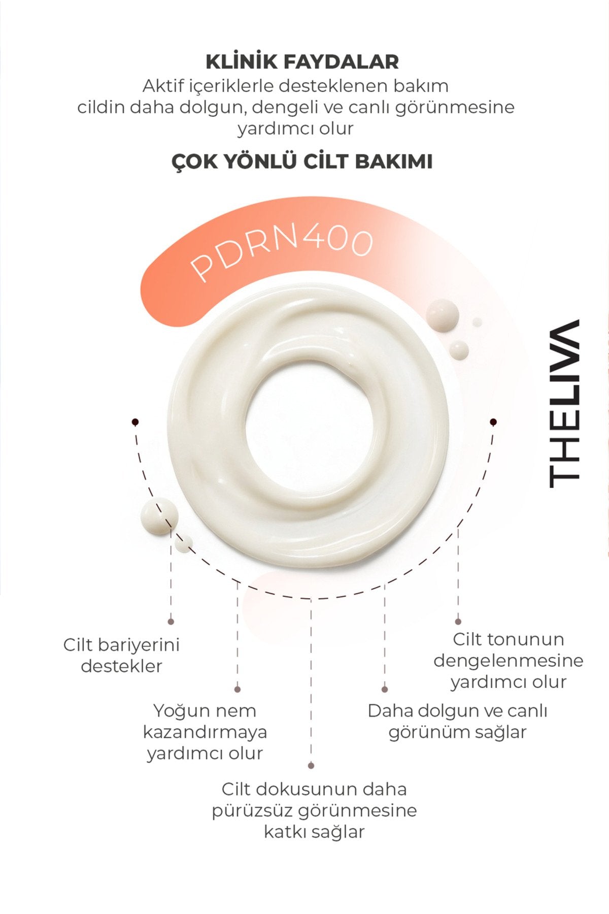 PDRN Aydınlıtıcı Nemlendirici Yüz Leke Kremi, yaşlanma ve kırışıklık karşıtı, Somon dna 30ml