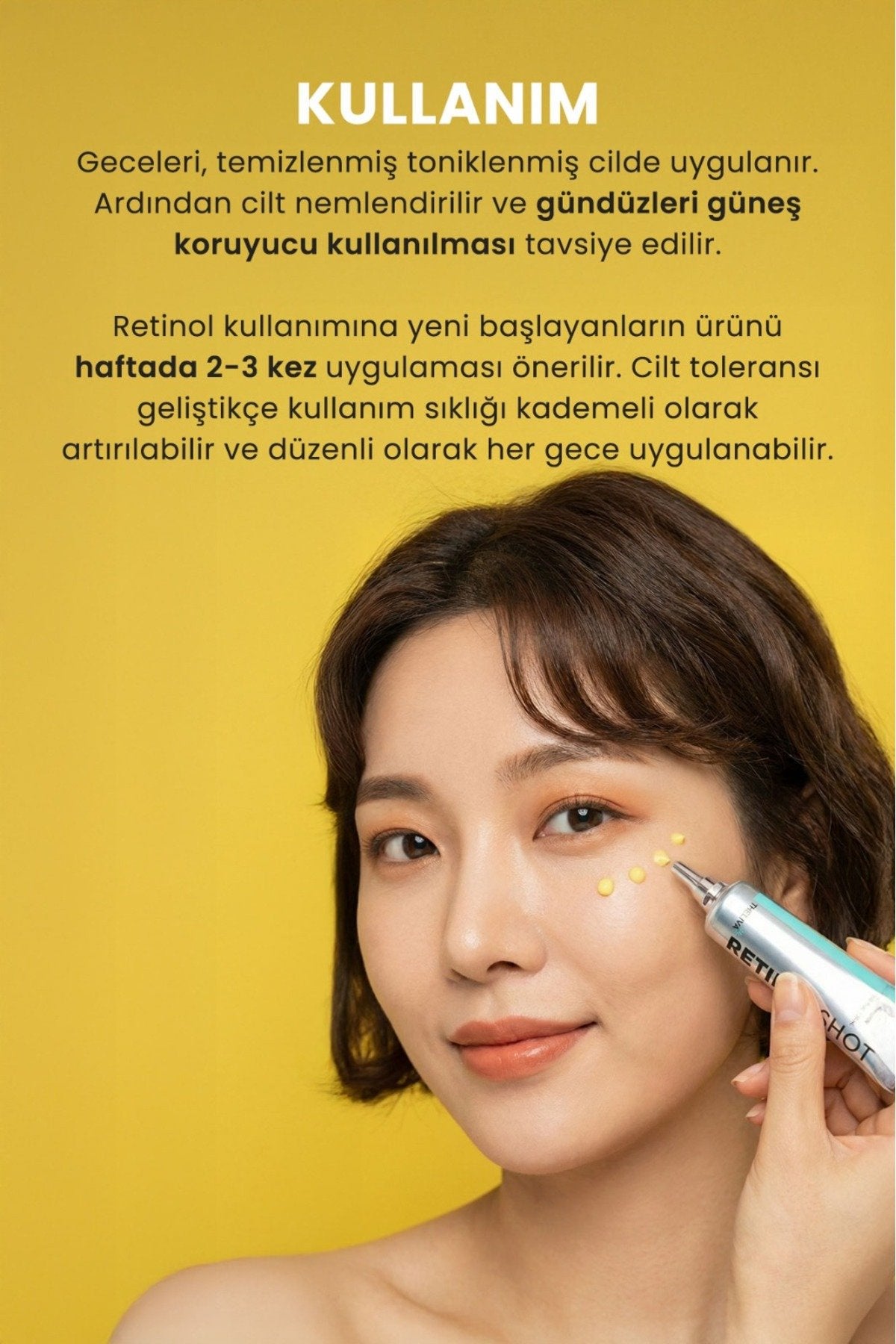 Retinal Shot & PDRN 400 Yüz Kremi Seti Sıkılaştırıcı Nemlendirici, yaşlanma ve kırışıklık karşıtı