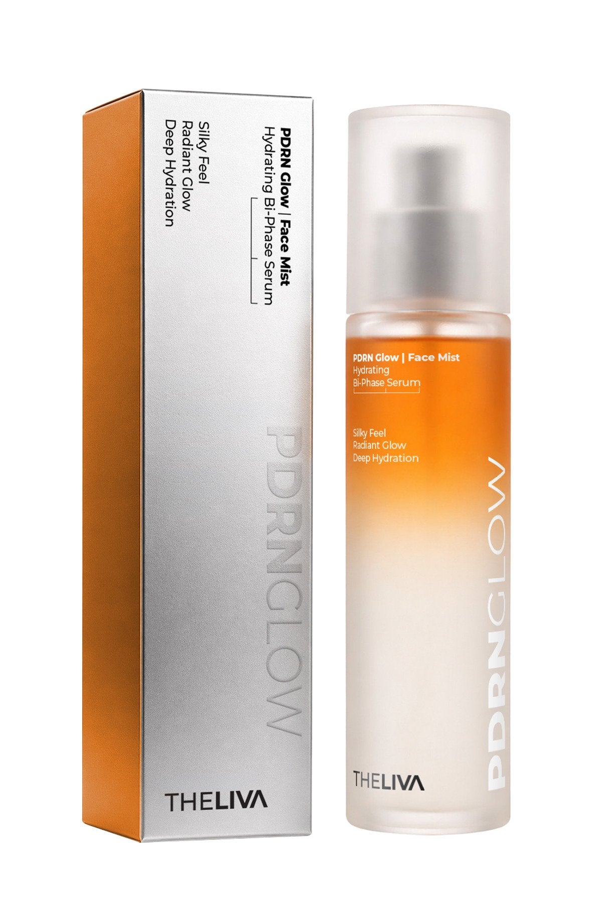 PDRN Glow Çift Fazlı Yüz Sprey Tonik – Nemlendirici & Aydınlatıcı Face Mist 120 ml